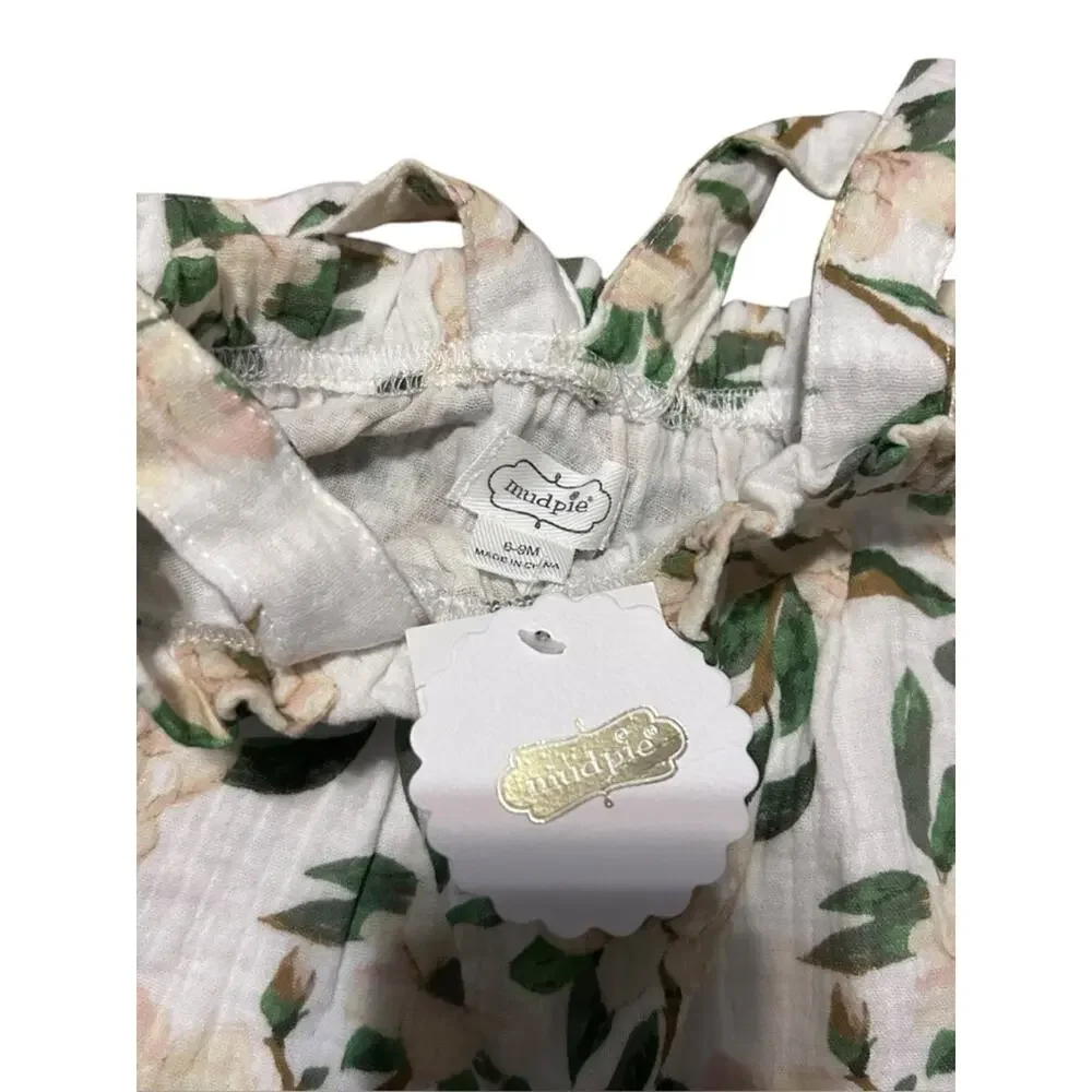 Mudpie NWT Sleeveless Magnolia Printed Tank Top